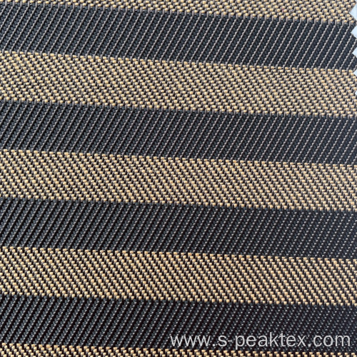 Polyester 840D DOBBY HERRINGBONE WEFT STRIPE Oxford Fabric